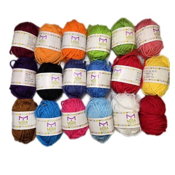 Mira Other - Vibrant Yarn Collection for Mixed Media Art